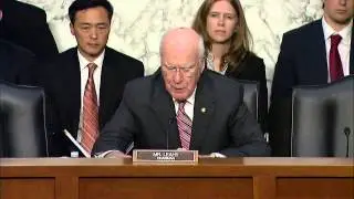 Sen. Leahy Holds Hearing on Conflicting State and Federal Marijuana Laws