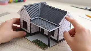 I Built a Cardboard House at Home | DIY Cardboard Project