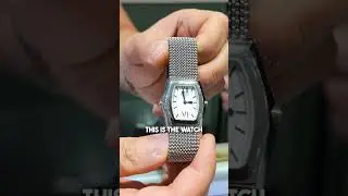 Стильные часы с двумя часовыми поясами GMT.