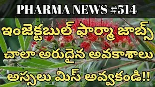 PHARMA NEWS #514 || METROCHEM MANKIND MACLEODS Latest Pharma Jobs 2020 For Experience #PharmaGuide