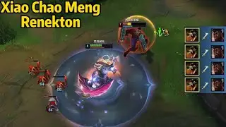 Xiao Chao Meng: His Renekton is a REAL MONSTER on Super Server!