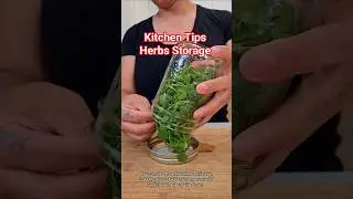 Herbs Storage. #cookingwithmamamui ##KitchenHackWednesday  #kitchentips #howtostorefreshherbs #herbs