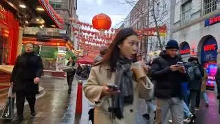 GERRARD STREET in London Chinatown!! (January 2023) Walking Through
