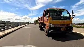 State Highway 11, Kerala, India 🔥 Alappuzha - Changanassery Road 🔥 AC Road 🔥 4K - UHD - 60 FPS