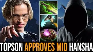 OG.BZM [Hansha] Mid Grimstroke Approved by TOPSON | Dota 2 Pro Gameplay Highlights