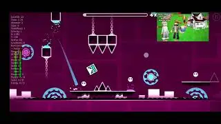Playing Geometry Dash with Roblox TTS Story! (Creds to @BellaStory) 