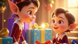 Little Elf Gift Fun | Cute Christmas Song for Kids | Holiday Sing Along