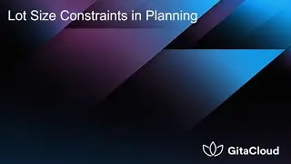 Lot Sizes - Part 1 - SAP IBP Explainer Video from GitaCloud