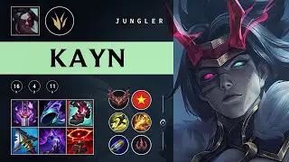 Kayn Jungle vs Jax - VN Grandmaster Patch 25.24