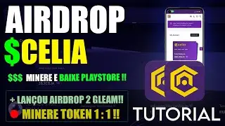 AIRDROP GRATIS CELIA FINANCE, MINERE PELO CELULAR PLAYSTORE, EXCHANGE E TOKEN SER&Atilde;O LAN&Ccedil;ADOS!