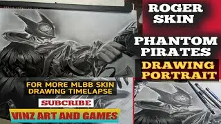 ROGER SKIN PORTRAIT DRAWING(MLBB)