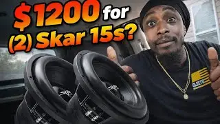 $1,200 For (2) Skar Audio Zvx 15s & Custom Built Box!! Is It Worth It? 