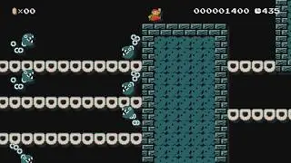 プルプルちくわの道(road of Donut Block) by ARALE - SUPER MARIO MAKER - NO COMMENTARY 1bi