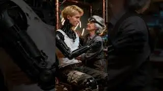 Elderly Inventor Fixes Her AI Robot Boy&hellip; But Something Feels Too Real #shorts