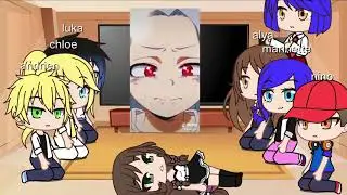 Mlb react to marinette us eri (mlb and mha )au gucha club