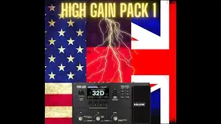 Nux MG30 presets: High Gain Pack 1