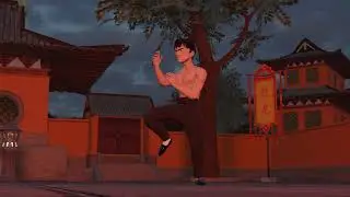 Bruce Lee - morning practice