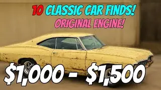 Top 10 Classic Cars $1,000 &ndash; $1,500 OBO &ndash; Project Cars For Sale by Owner!