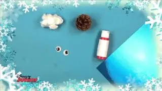 Creativo Natale Disney Junior - Creiamo un Elfo-Pigna per il nostro albero di Natale