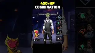 430+ HP COMBINATION 😱 | BEST CHARACTER SKILL COMBINATION | 500 HP COMBINATION #shorts