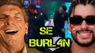 BAD BUNNY y WWE se BURL4N de ADRI&Aacute;N MARCELO y CHESSMAN