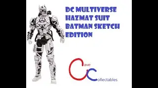 DC Multiverse Hazmat Suit Batman Sketch Edition
