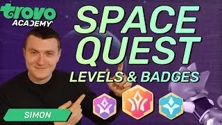 Академия Trovo: Уровень Участника Space Quest и Значок Поддержки