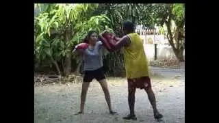 How the female practice Thai Boxing  VSP