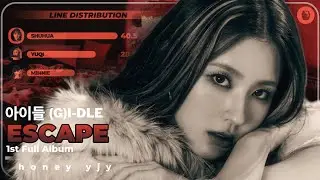 (G)I-DLE (아이들) - ESCAPE | Line Distribution
