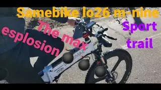 samebike m-nine lo26  Test-Ride