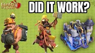 TH18 Hybrid After Fixes Does It Work | Clash of Clans