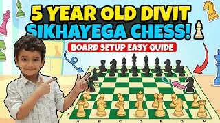 Learn Chess Board Setup for Kids (Hindi) | Step by Step Guide