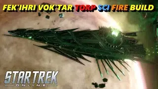 Зимний корабль FEK'IHRI VOKTAR 2025 | Сборка TORP SCI FIRE | STAR TREK ONLINE