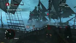 Assassin's Creed 4 Black Legendary Ships Two Man O' Wars . Destroy In 30 Seconds.