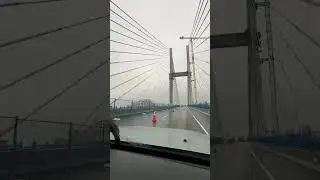 Drive across New Patullo Bridge Opening Day 