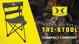 STEALTH TRI-STOOL by HAWK - Compact Hunting Chair