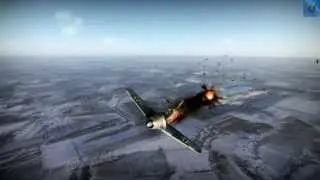 War Thunder | Nvidia | Зимний воздушный бой за аэродром