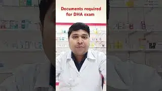 What's Documents required for DHA exam|| Dubai pharmacist job