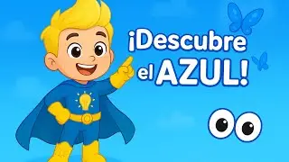 Lumi y el Color Azul 🌊✨ | Canción Infantil Educativa para Niños