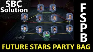 Future Stars Party Bag Squad building Challenge SBC SOLUTION - FIFA 21