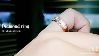 AUTIUM Baguette diamond ring design 2017-112