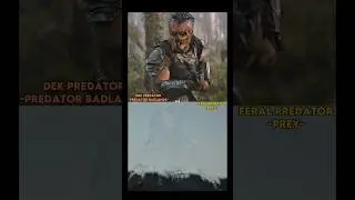 Dek(Predator Badlands) Vs Feral(Prey) #predator #prey #predatorbadlands #vsbattle #edit