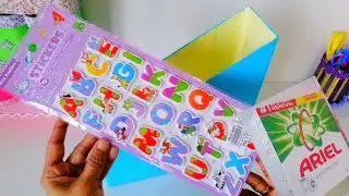 DIY Making Desktop Organizer with Cardboard Box I How to make Book Holder I Best Out of Waste 
