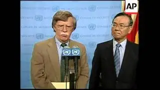 WRAP Chinese, Japanese, US, French ambs  to the UN draft resolution on NKorea