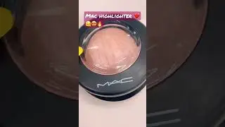 Mac highlighter ❤️🫠😍🔥bomb.com 💯#shorts #youtubeshorts #viral #makeuphighlighter