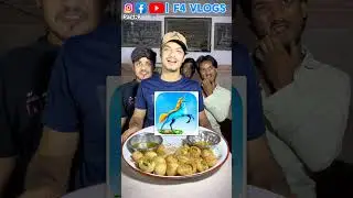 ⚡🍴 Epic Gamer Feast | Fast Icon Guess, Faster PaniPuri 🥳P-9 #shorts #trending #fyp