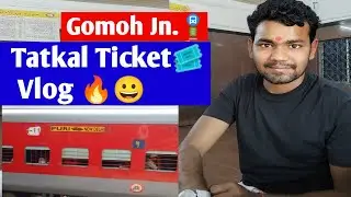 TatKal Ticket Vlog 🔥😀🌺 🛤️🛤️ I Purushottam express Tatkal ticket🎟 vlog