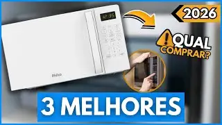 Top 3 MELHORES Microondas 20L Custo-Benef&iacute;cio de 2026 | N&atilde;o Compre Antes de Assistir