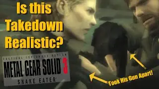 Is the Boss's Takedown Realistic in Metal Gear Solid 3?