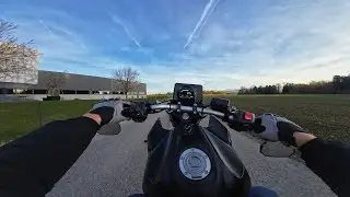 YAMAHA MT 07 2025 + QUICKSHIFTER PURE SOUND POV 4K